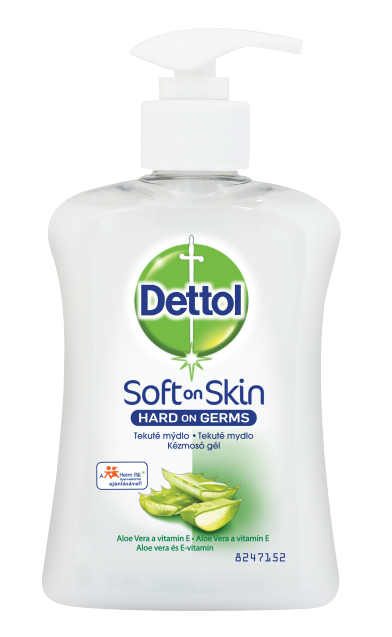 Dettol sapun lichid Soft on Skin 250ml Aloe Vera