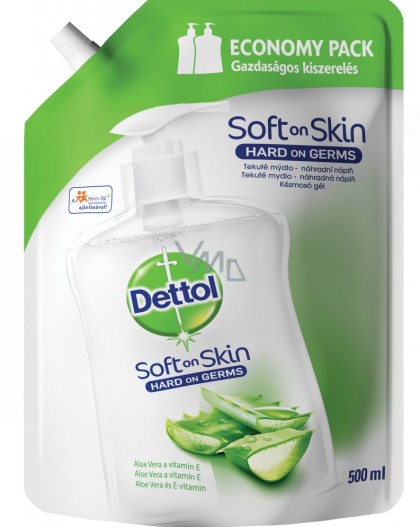 Dettol rezerva sapun lichid 500ml Aloe Vera