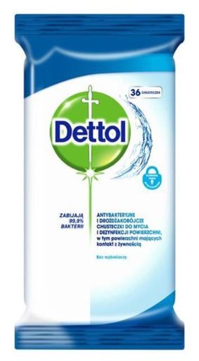 Dettol servetele dezinfectante universale 36 bucati