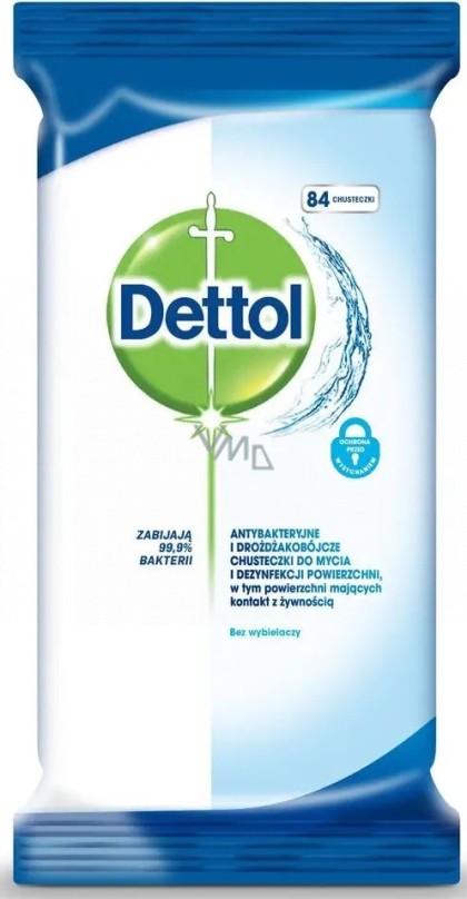 Dettol servetele dezinfectante universale 84 bucati