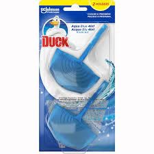 Duck odorizant solid pentru toaleta Aqua Blue 4in1 Marine 40gr 2 bucati