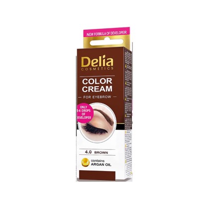 Delia vopsea crema pentru sprancene 15ml Brown