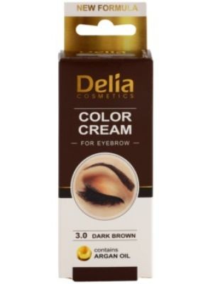 Delia vopsea crema pentru sprancene 15ml Dark Bown