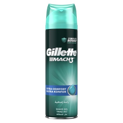 Gillette gel pentru ras Mach3 200ml Extra Comfort