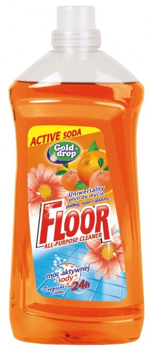 Gold Drop solutie universala pentru pardoseli 1.5l Orange