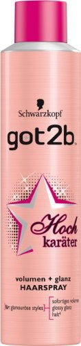 Got2b spray fixativ pentru volum si stralucire 300ml Hoch Karater