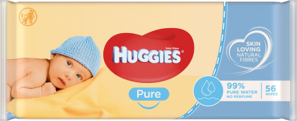 Huggies servetele umede 56 bucati Pure