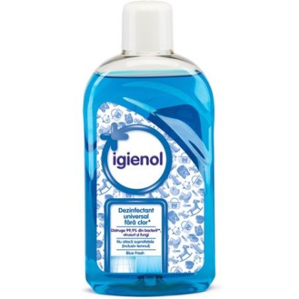 Igienol dezinfectant universal fara clor 1l Blue Fresh