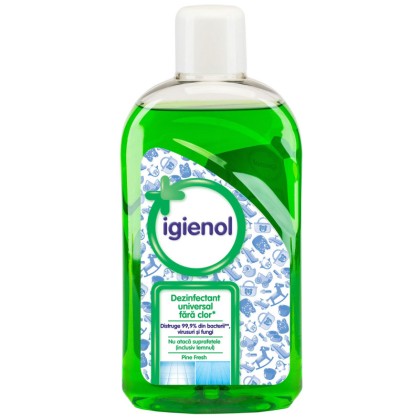 Igienol dezinfectant universal fara clor 1l Pine Fresh