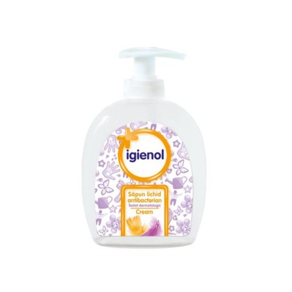 Igienol sapun lichid antibacterian 300ml Cream