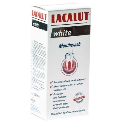 Lacalut apa de gura 300ml White