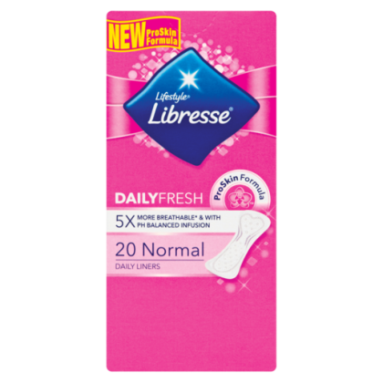 Libresse absorbante zilnice Daily Fresh 20 bucati