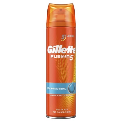 Gillette gel de ras Fusion5 200ml Ultra Moisturizing