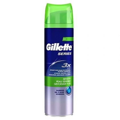 Gillette gel de ras pentru piele sensibila 200ml