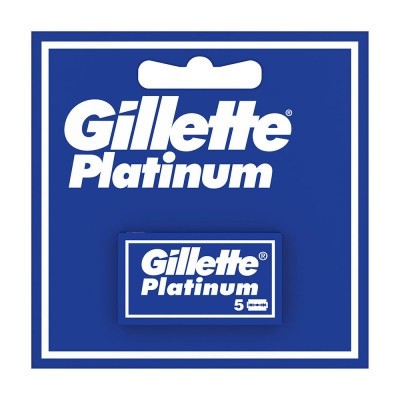 Gillette lame pentru barbierit Platinum 5 bucati / set