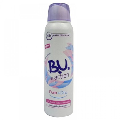B.U. deo spray 150ml Pure and Dry