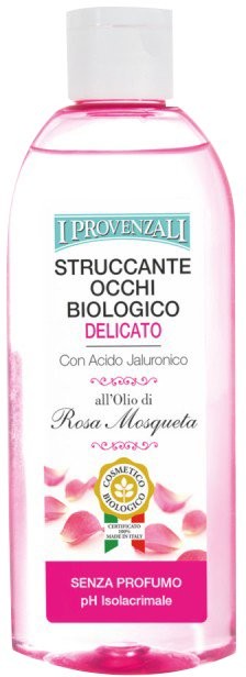 I Provenzali demachiant delicat pt zona ochilor cu Rosa Mosqueta 150ml