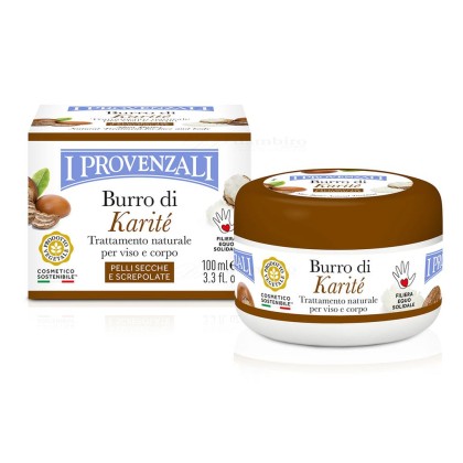 I Provenzali crema pentru fata si corp cu unt de Karite 100ml