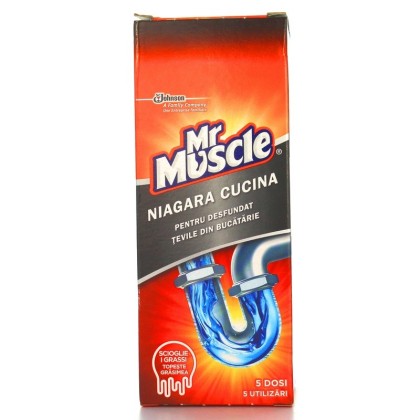 Mr Muscle granule pentru desfundare tevilor Niagara 250gr