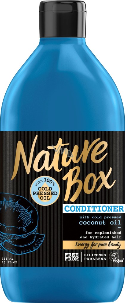 Nature Box balsam pentru par 385ml Coconut Oil