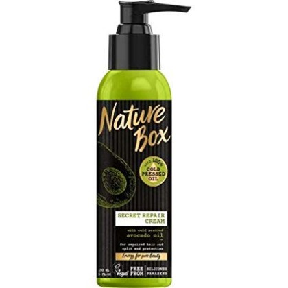 Nature Box crema tratament pentru repararea parului Avocado Oil 150ml