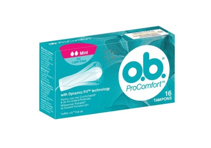 O.b. tampoane ProComfort Mini 16 bucati