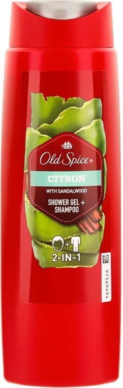 Old Spice gel de dus si sampon 250ml Citron