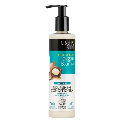 Organic Shop balsam pentru par Moroccan Argan Amla 280ml