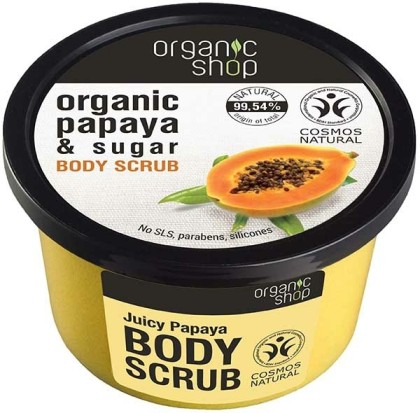 Organic Shop body scrub 250ml Juicy Papaya