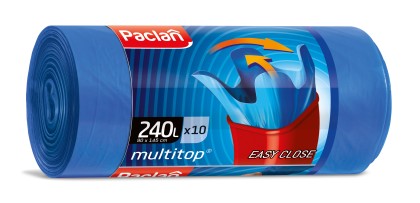 Paclan saci menajeri Multitop 240l 10 bucati