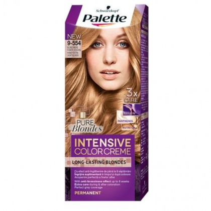 Palette vopsea de par Intensive Color Creme 9-554 Extra Light Blonde