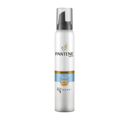 Pantene spuma pentru par Extra Strong Hold 4, 200ml