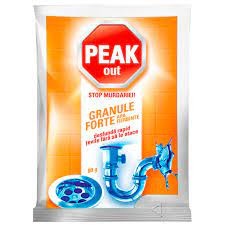 Peak Out granule pentru desfundarea tevilor cu apa fierbinte 80gr