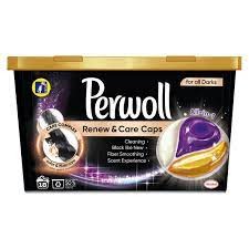 Perwoll detergent capsule Renew and Care 18 bucati Black