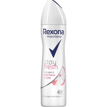 Rexona deo spray 150ml Stay Fresh White Flowers and Lychee