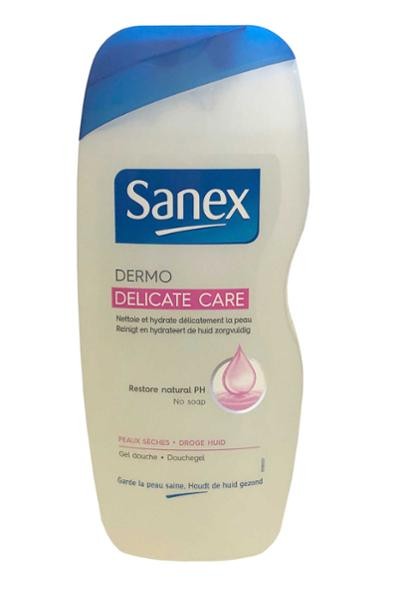 Sanex gel de dus 250ml Delicat Care