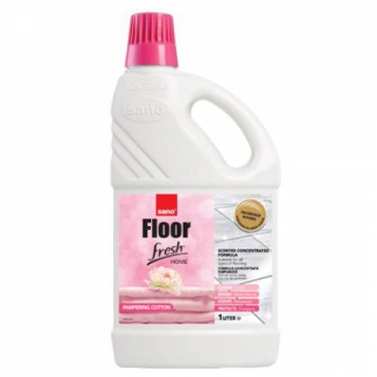Sano detergent concentrat pentru pardoseli Floor Fresh Home 1l Pampering Cotton
