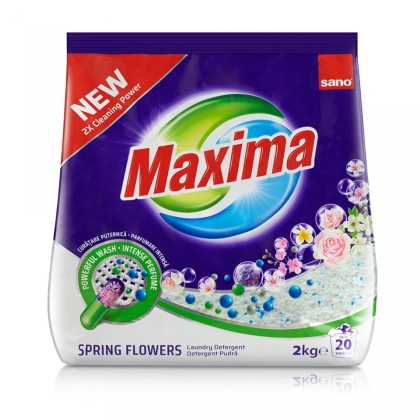 Sano detergent pudra 2kg Spring Flowers