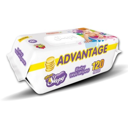 Sleepy servetele umede pentru copii 120 buc Advantage