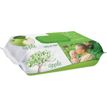 Sleepy servetele umede pentru copii 120 buc Apple