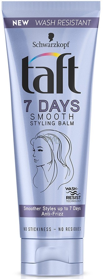 Schwartzkopt Taft styling balm 7 Days smooth 75ml