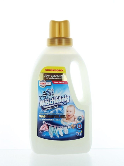 Der Waschkonig detergent lichid gel 1.625l Sensitive