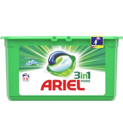 Ariel detergent capsule 13 bucati Universal Mountain Spring
