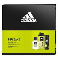 Adidas set cadou Pure Game (after shave 50ml, deo 150ml, gel dus 250ml)