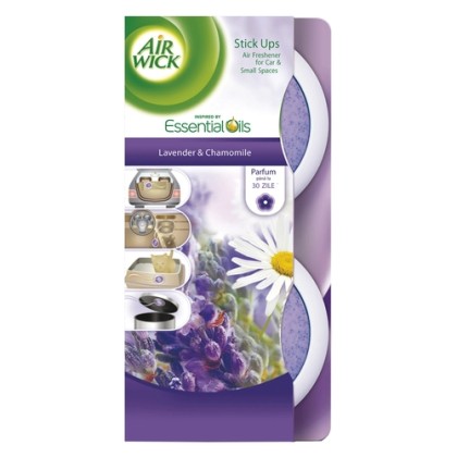 Air Wick odorizant Stick Ups 2x30gr Lavanda si musetel