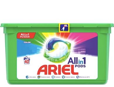 Ariel detergent capsule 40 bucati Color