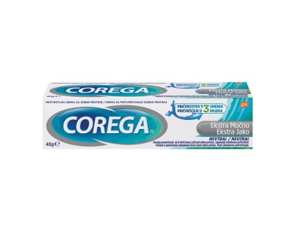 Corega crema adeziva pentru proteza dentara 40gr Neutral