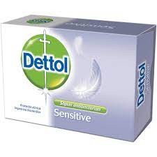 Dettol sapun solid antibacterian 100gr Sensitive