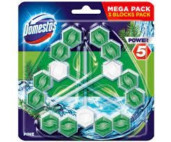 Domestos odorizant toaleta Power5 3x55gr Pine