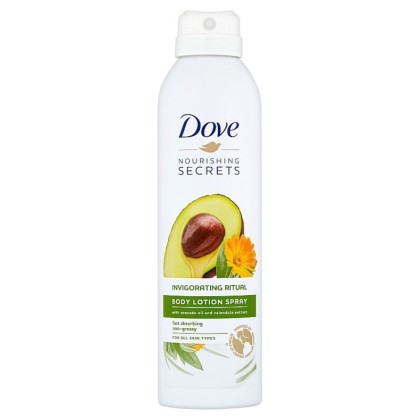 Dove lotiune spray pentru corp 190ml Avocado